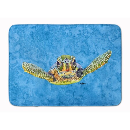 Carolines Treasures Turtle Machine Washable Memory Foam Mat 8653RUG